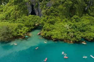 khu du lịch sông chày hang tối