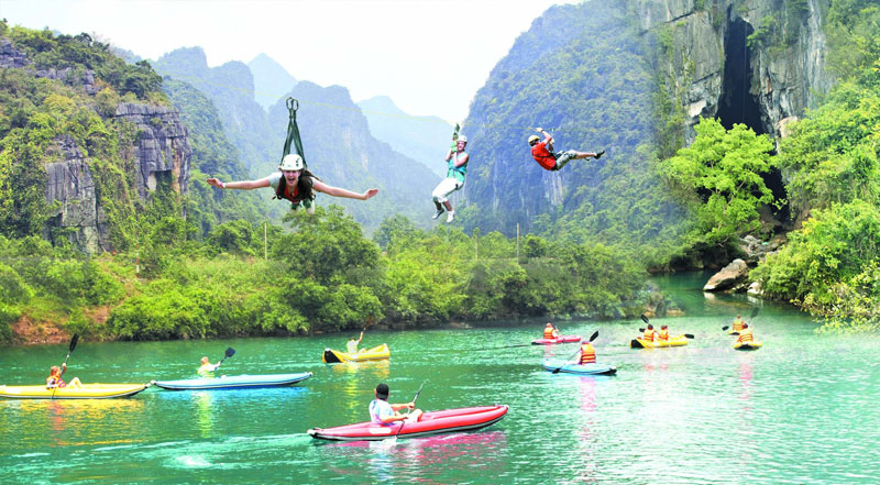 khu du lịch suối mooc quảng bình - Hình 2