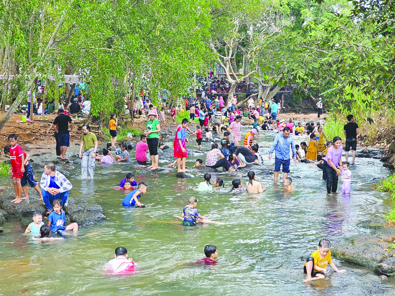 khu du lịch suối rao châu đức - Hình 3