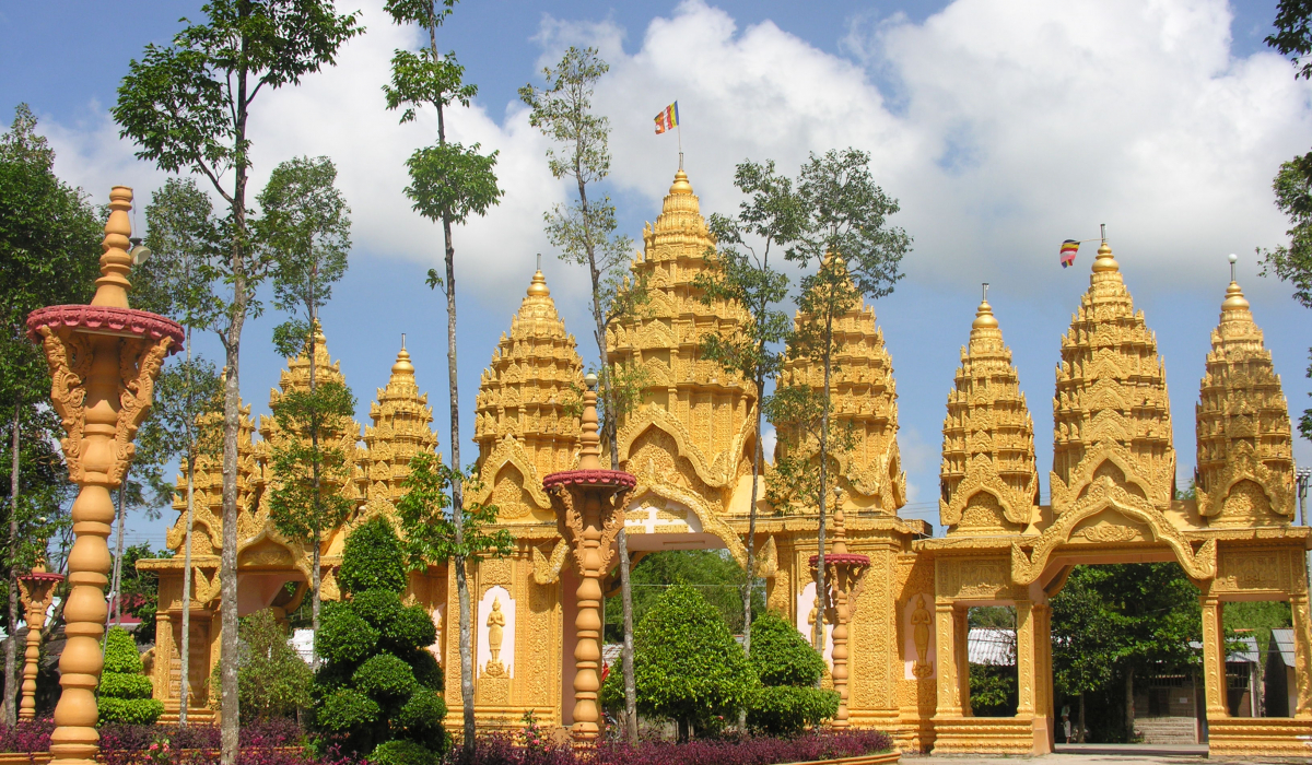 làng văn hóa du lịch khmer trà vinh - Hình 1