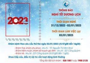 lịch nghỉ tết bệnh viện từ dũ