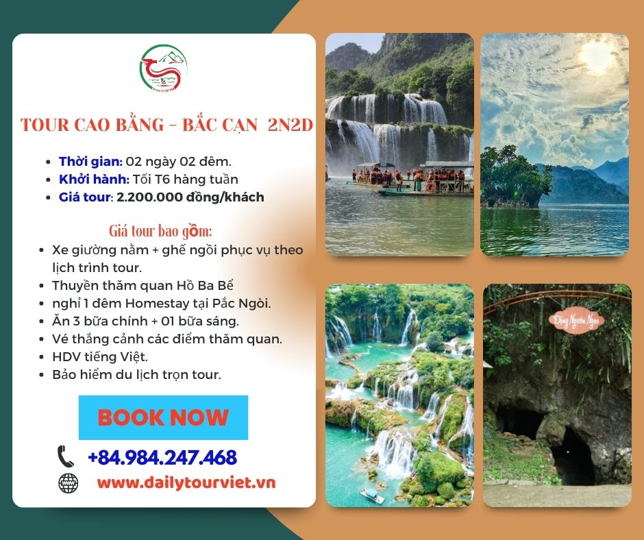 lịch trình du lịch cao bằng - Hình 2
