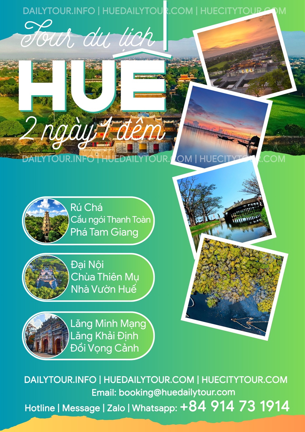 lịch trình du lịch huế - Hình 4