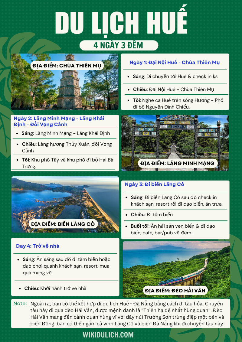 lịch trình du lịch huế - Hình 5