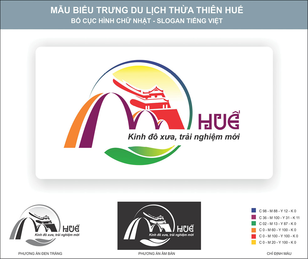 logo du lịch huế - Hình 2