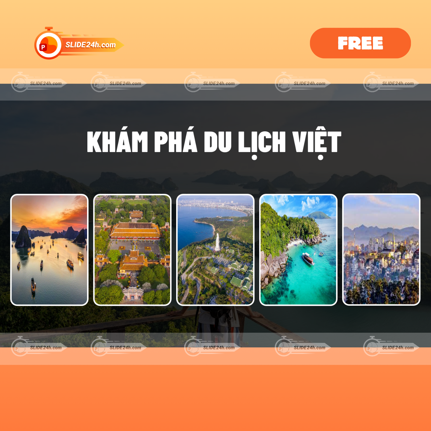 mẫu powerpoint về du lịch việt nam miễn phí - Hình 4