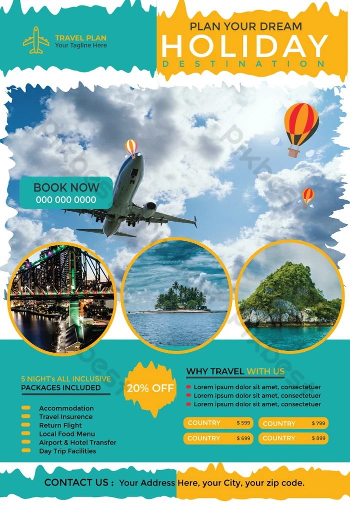 mẫu thiết kế tour du lịch - Hình 4