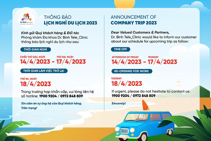 mẫu thông báo đi du lịch của công ty - Hình 3