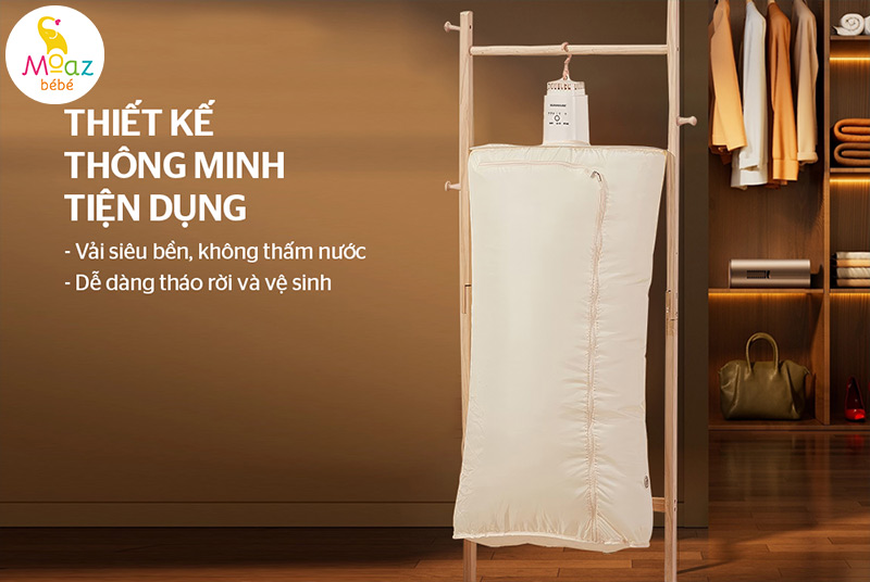 máy sấy quần áo du lịch - Hình 3