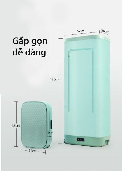 máy sấy quần áo du lịch - Hình 5