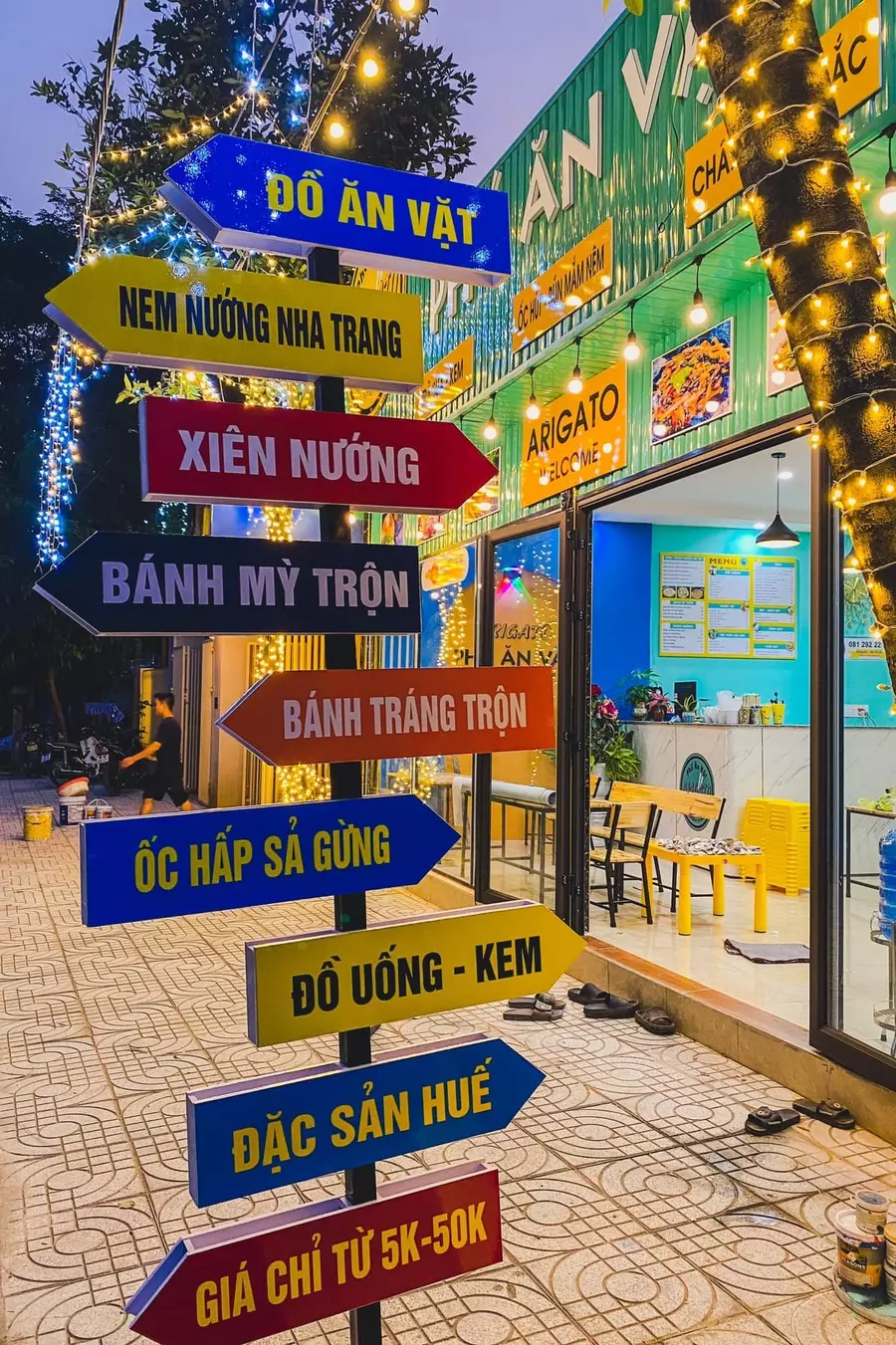 mô hình quán ăn vặt nhỏ - Hình 5