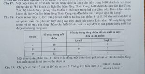 một cuộc khảo sát về khách du lịch