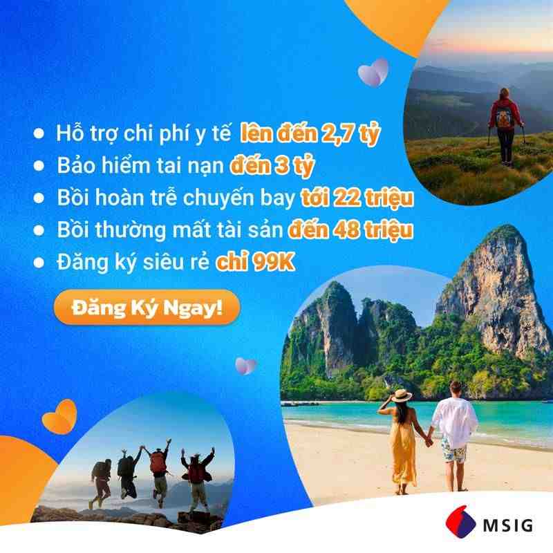 msig bảo hiểm du lịch - Hình 5