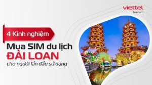 mua sim du lịch đài loan