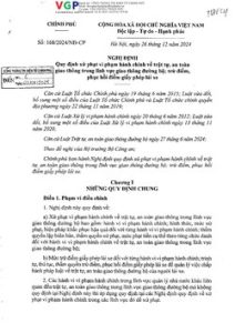 nghị định 168 về du lịch pdf