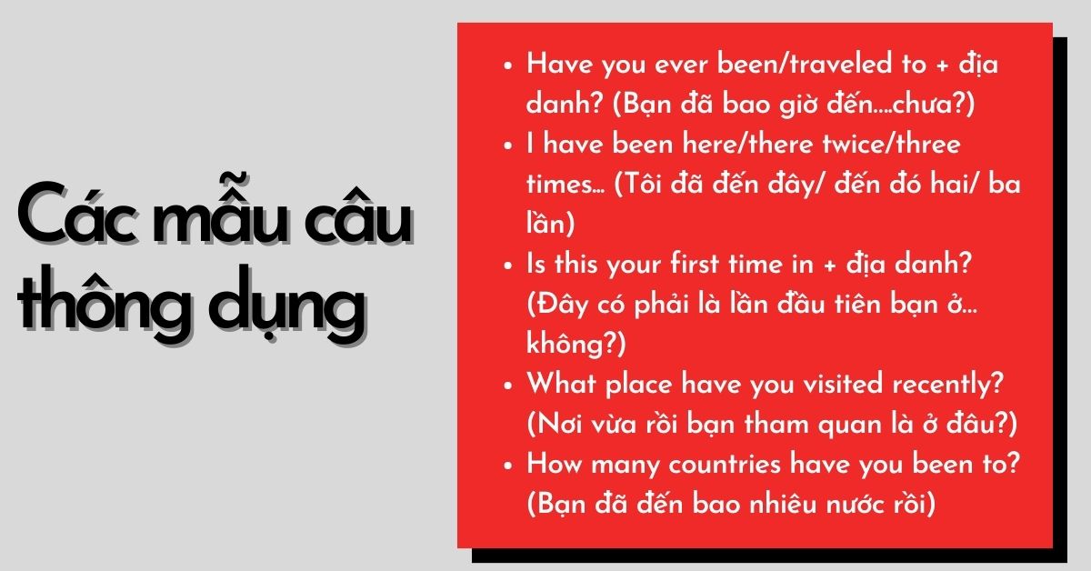những câu hỏi về du lịch bằng tiếng anh - Hình 1