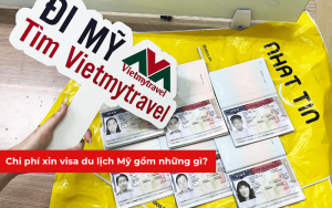 phí xin visa du lịch mỹ