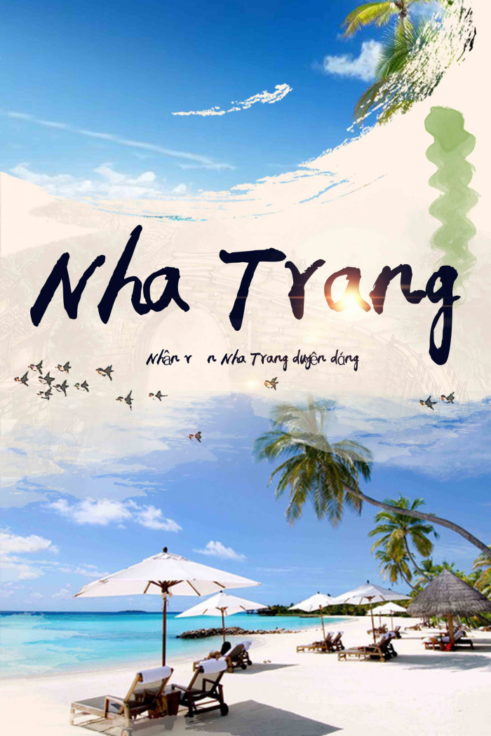 poster du lịch biển - Hình 1