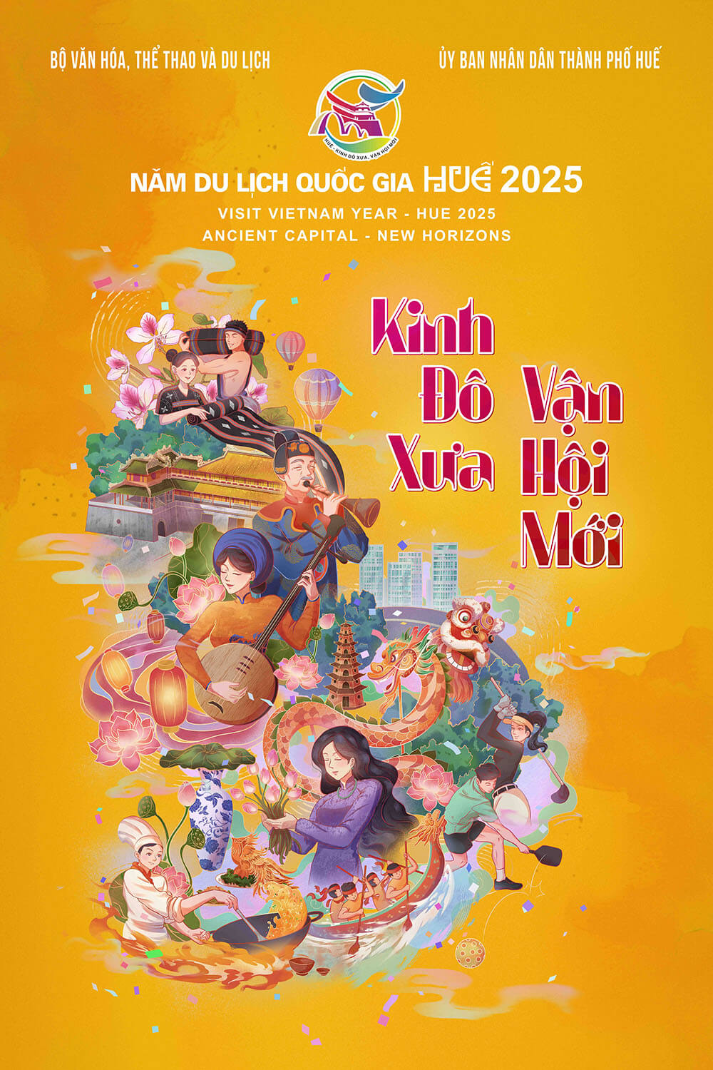 poster du lịch huế - Hình 3