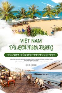 poster du lịch nha trang