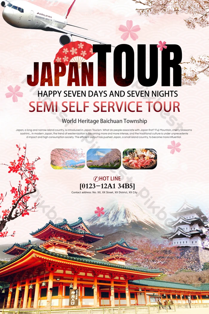 poster du lịch nhật bản - Hình 1