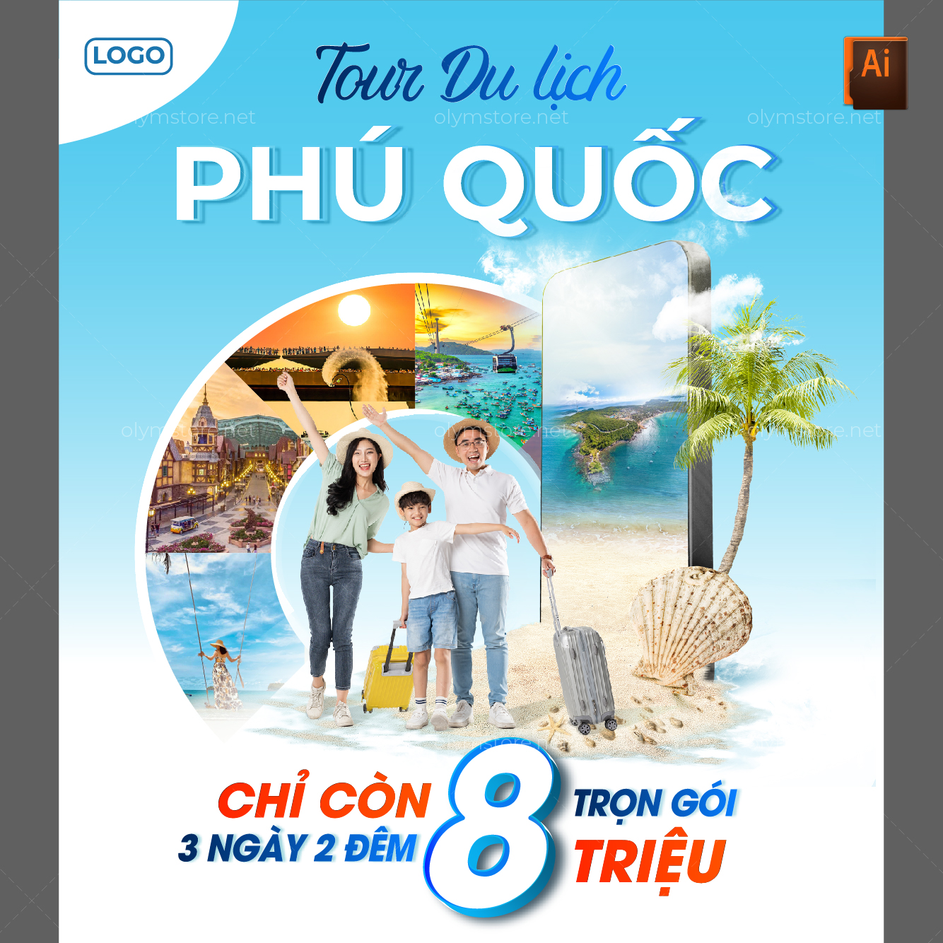 poster du lịch phú quốc - Hình 4