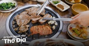 quán ăn địa phương tại hàn quốc