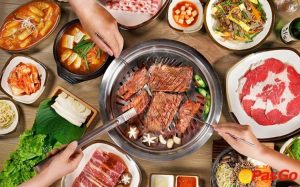 quán ăn đồ hàn quốc ở aeon long biên