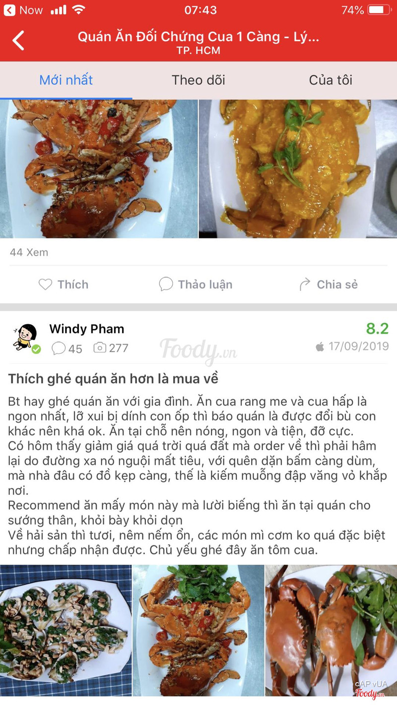 quán ăn đối chứng hàu 2018 - Hình 2