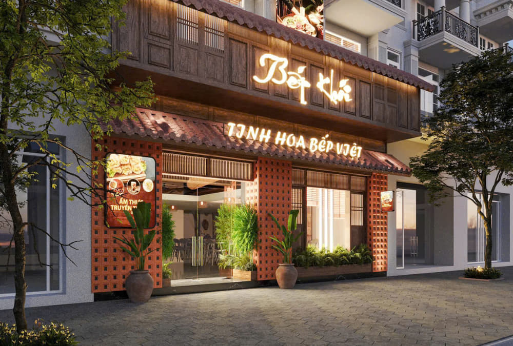 quán ăn khu ngoại giao đoàn - Hình 1