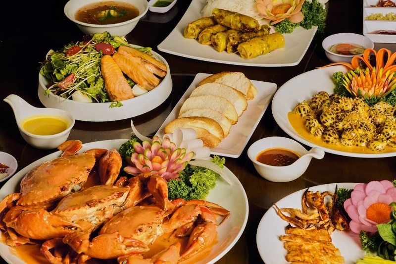 quán ăn ở bãi cháy ngon bổ rẻ - Hình 1