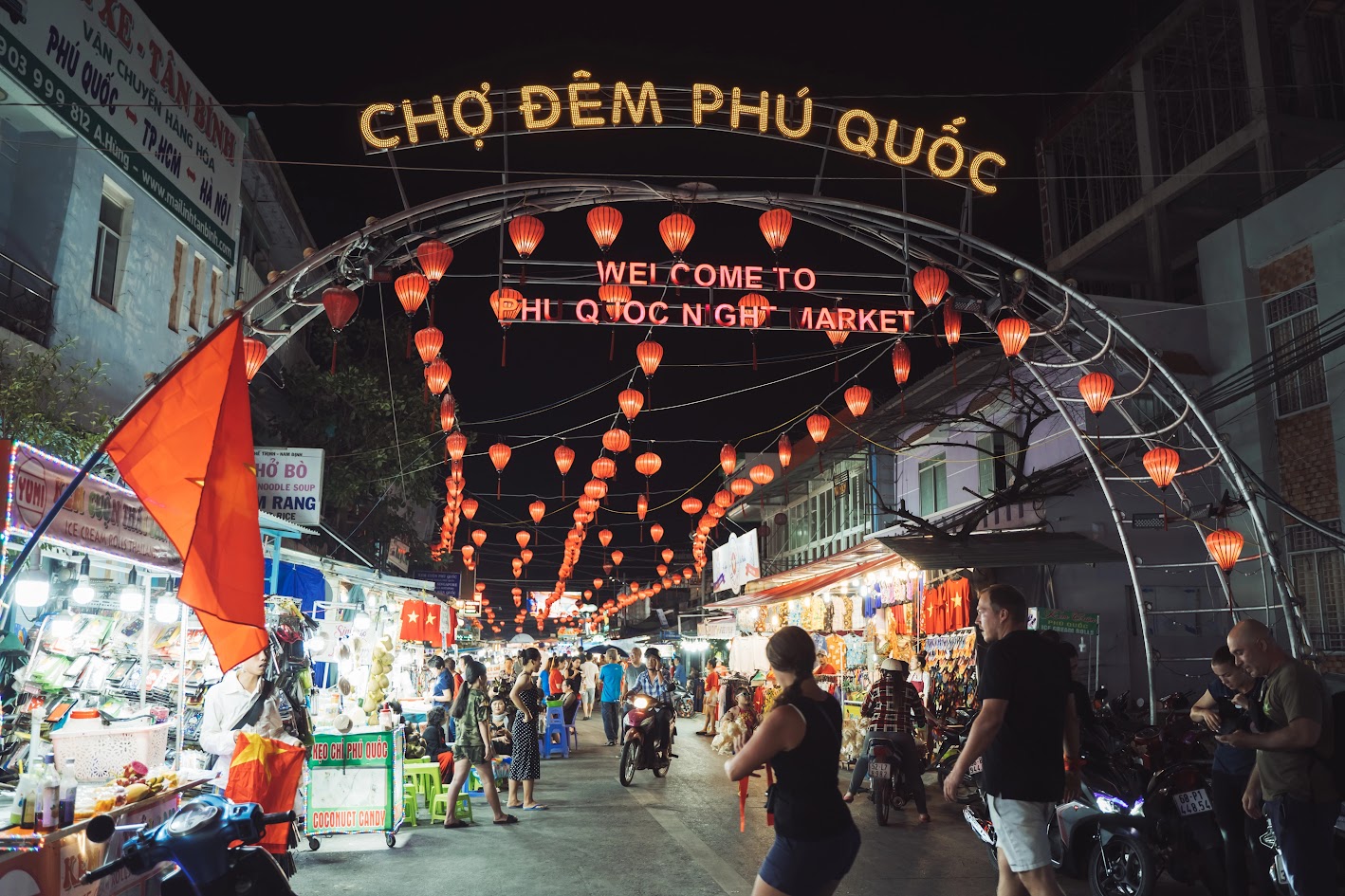 quán ăn ở chợ đêm dinh cậu - Hình 1