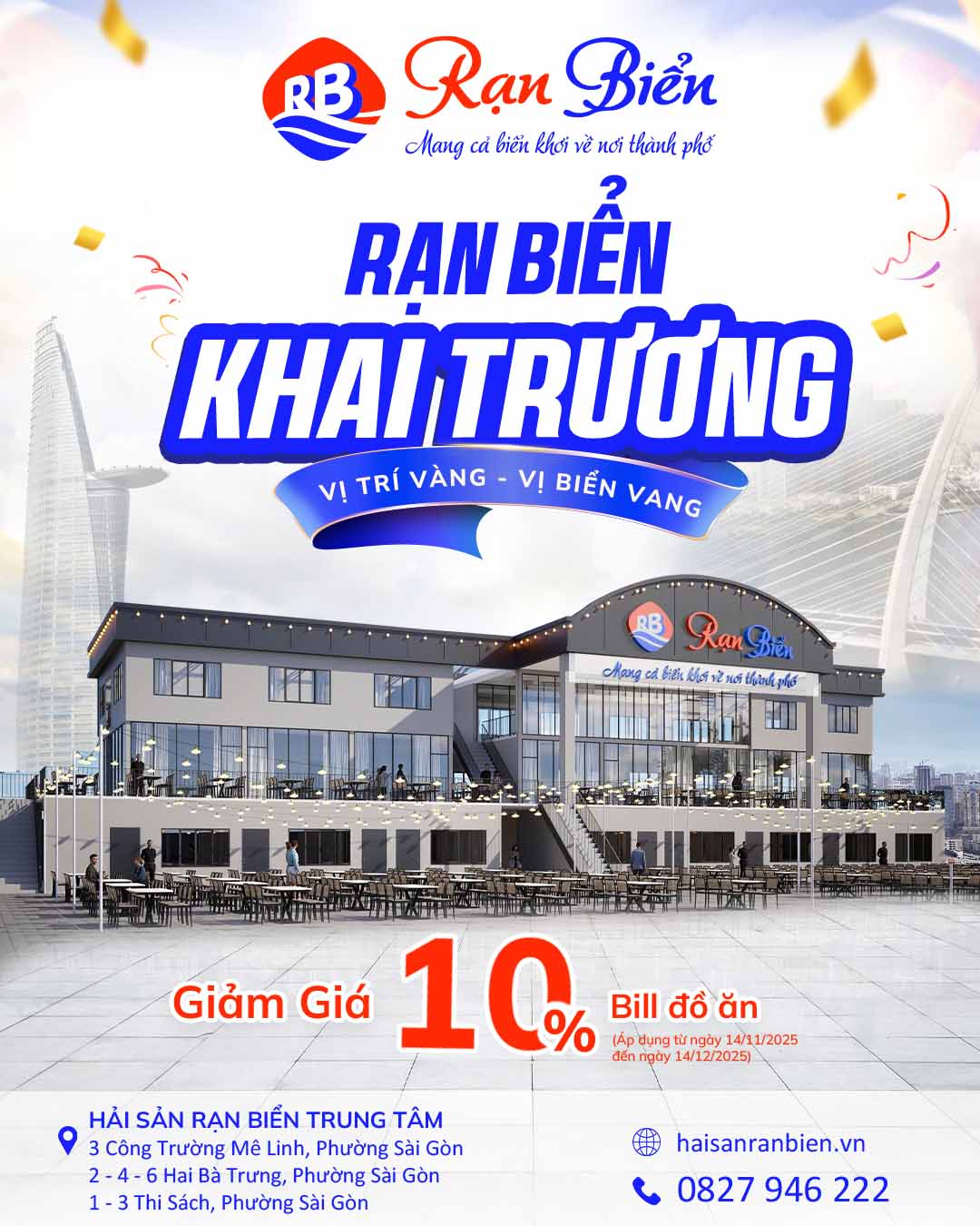 quán ăn ở công trường mê linh - Hình 4
