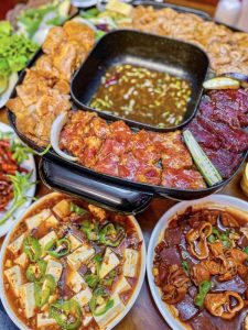 quán ăn ở cửa bắc