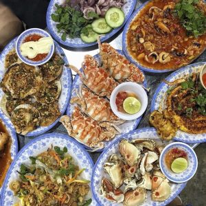 quán ăn ở đảo nam du