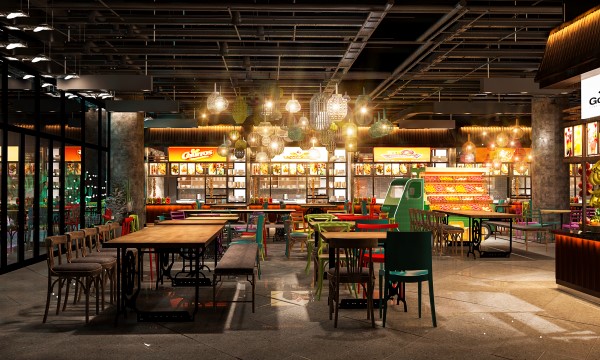 quán ăn ở garden mall - Hình 2