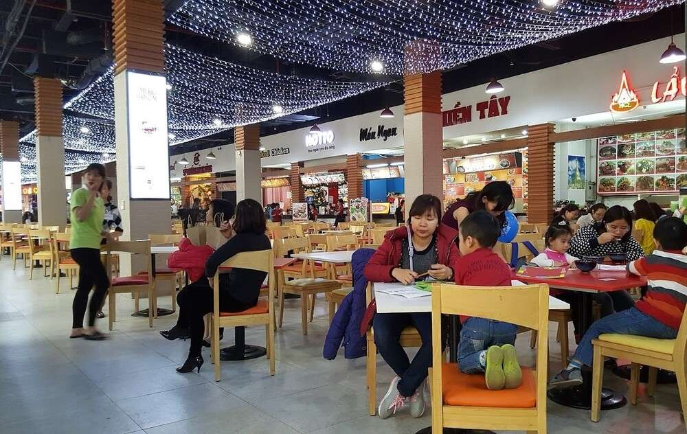 quán ăn ở garden mall - Hình 3