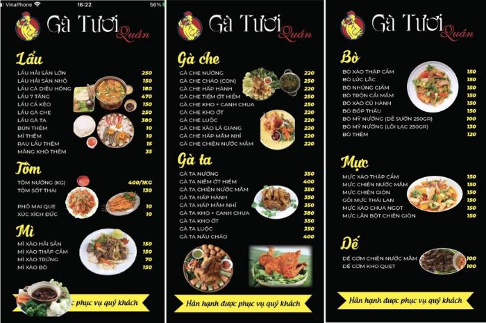 quán ăn ở gò dầu tây ninh - Hình 1