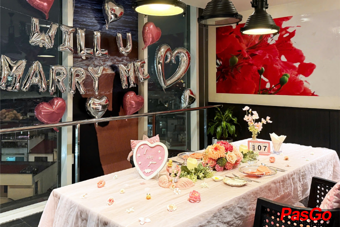 quán ăn ở hải phòng ngày valentai - Hình 1