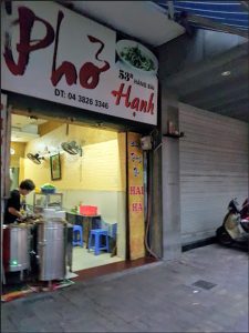 quán ăn ở hàng bài