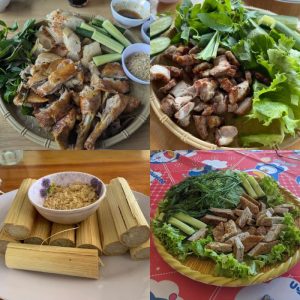 quán ăn ở hồ lak