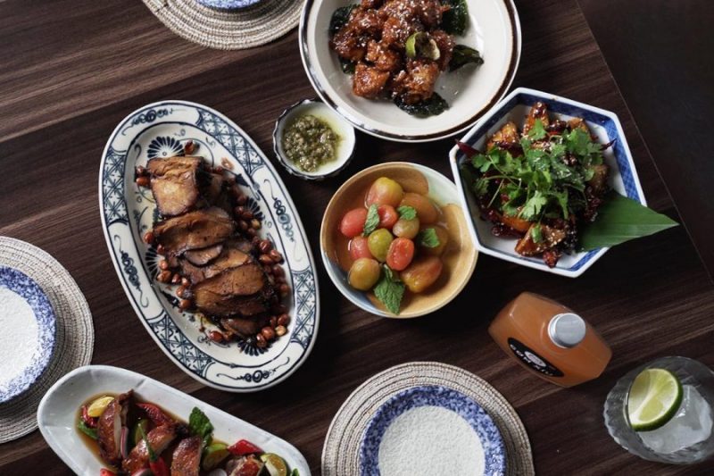 quán ăn ở làng cổ đường lâm - Hình 3