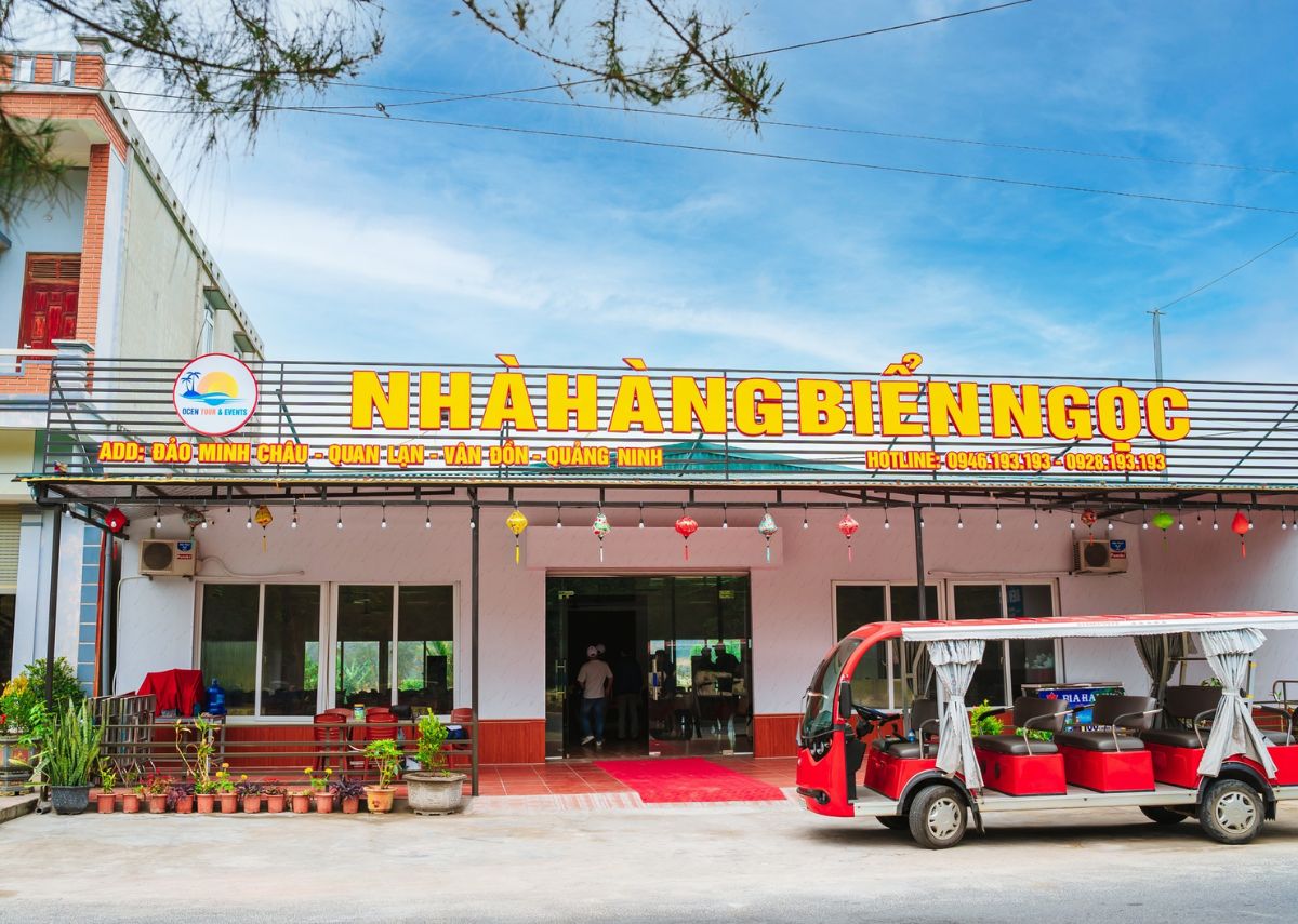 quán ăn ở minh châu - Hình 2