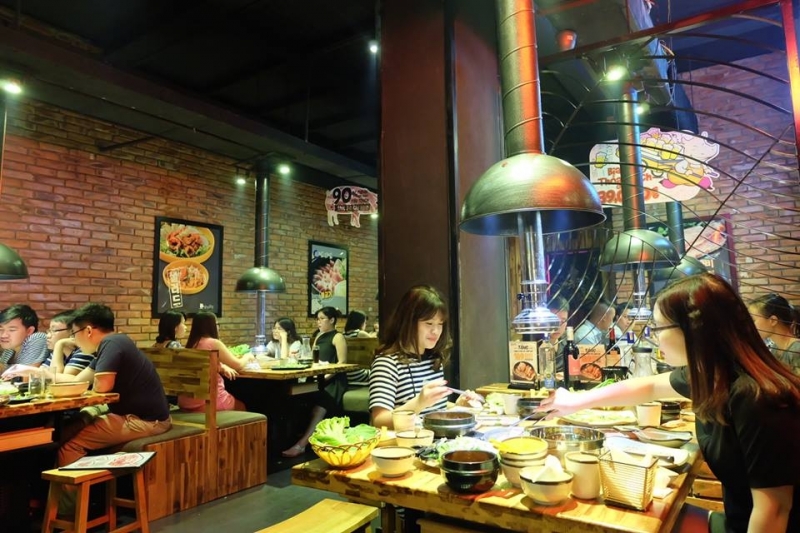 quán ăn ở mipic long biên - Hình 2