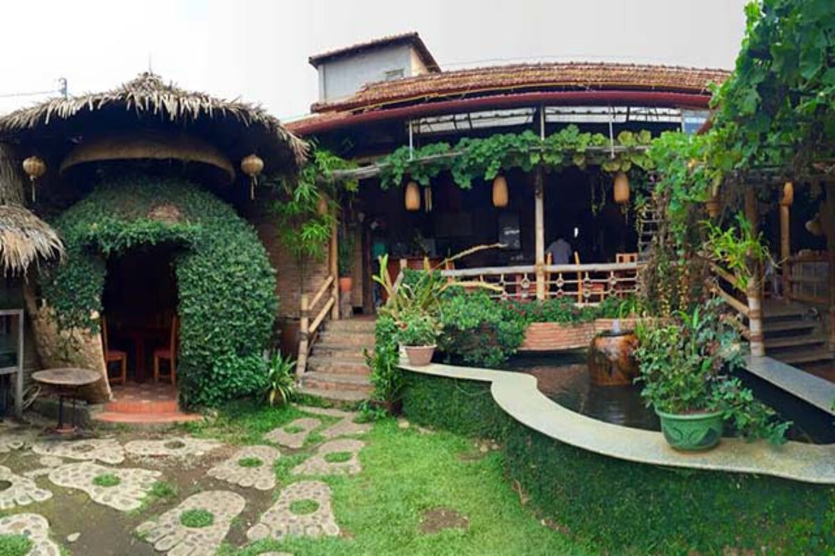 quán ăn ở nhà lá ở đèo bảo lộc - Hình 1