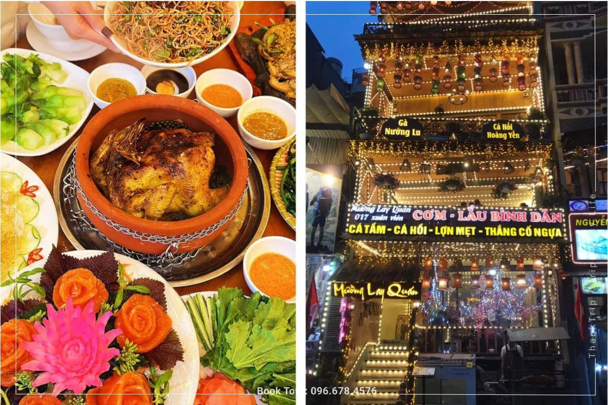 quán ăn ở sà phìn - Hình 2