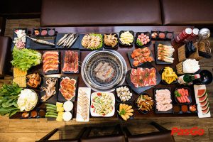 quán ăn ở tầng 5 kangnam
