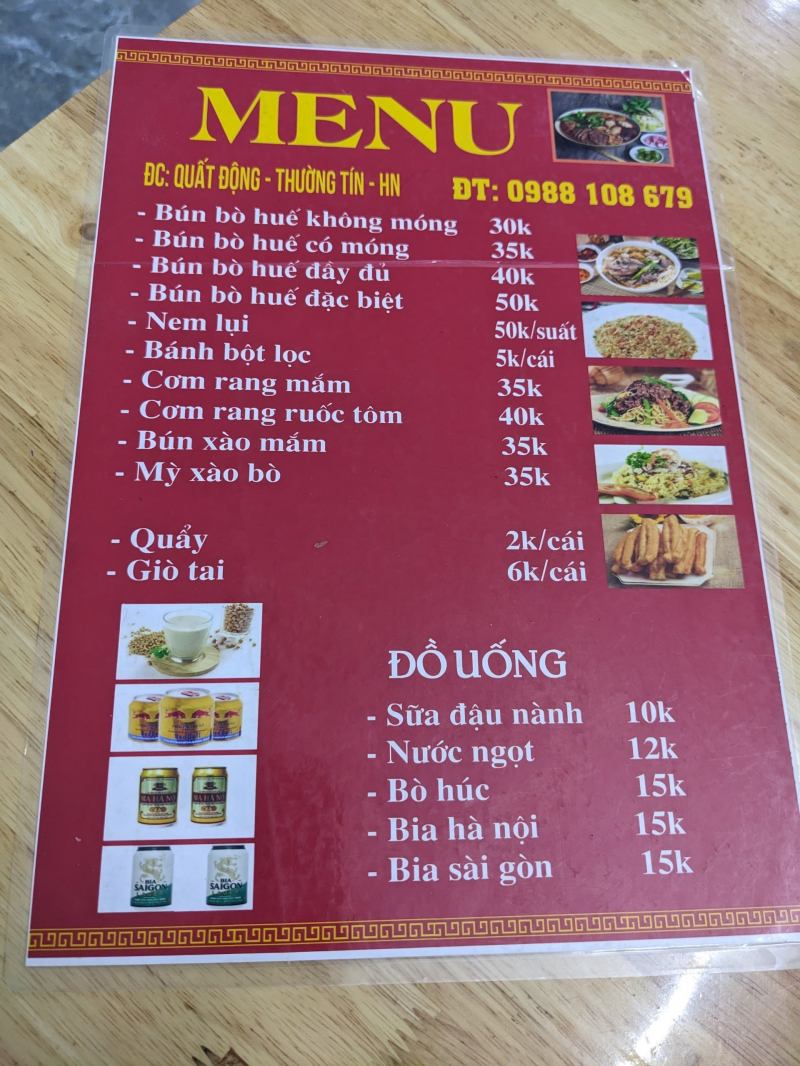 quán ăn ở thường tín - Hình 2