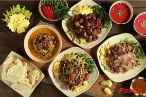 quán ăn ở văn miếu