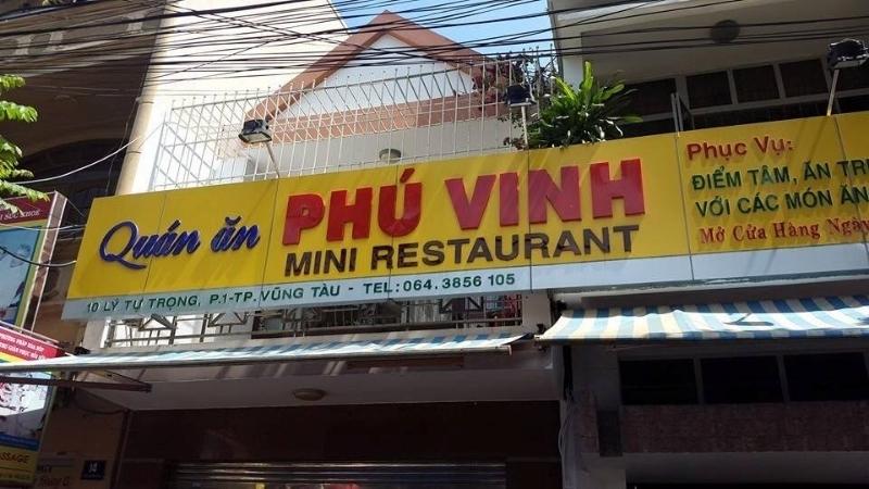 quán ăn phú vinh - Hình 2